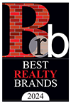 Best Realty Brands 2024 award logo