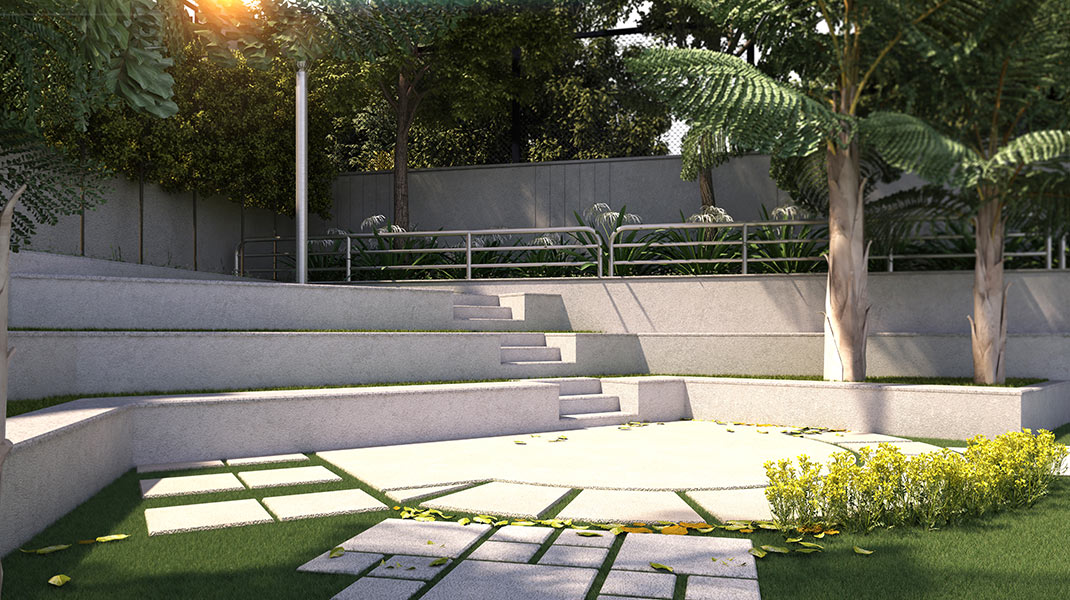Stepped Seatings